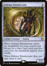 Simulacro Solene / Solemn Simulacrum - Magic: The Gathering - MoxLand